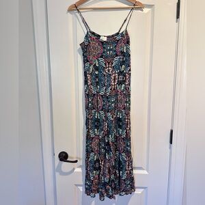 Rave Blue and Pink Patterned Jumper